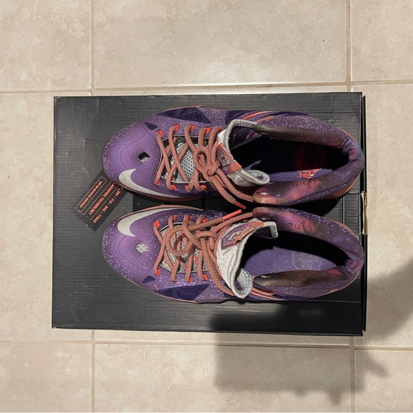 Purple and Orange Athletic Shoes main image 4